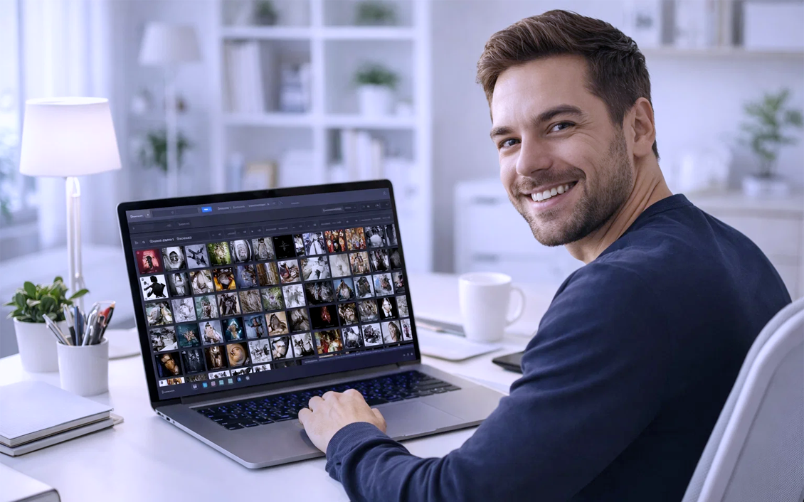 All AI prompts organized in CozyPrompts - searchable, tagged and locally stored