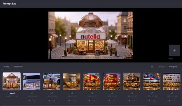 Step 4: Build and optimize AI prompts with the modular Prompt Builder